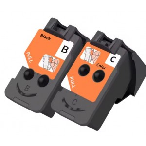 КОМПЛЕКТ ПЕЧАТАЩИ ГЛАВИ /PRINTHEAD/ ЗА CANON PIXMA CA91 и CA92 - Black and Color